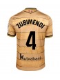 Real Sociedad Martin Zubimendi #4 Gostujuci Dres 2024-25 Kratak Rukavima